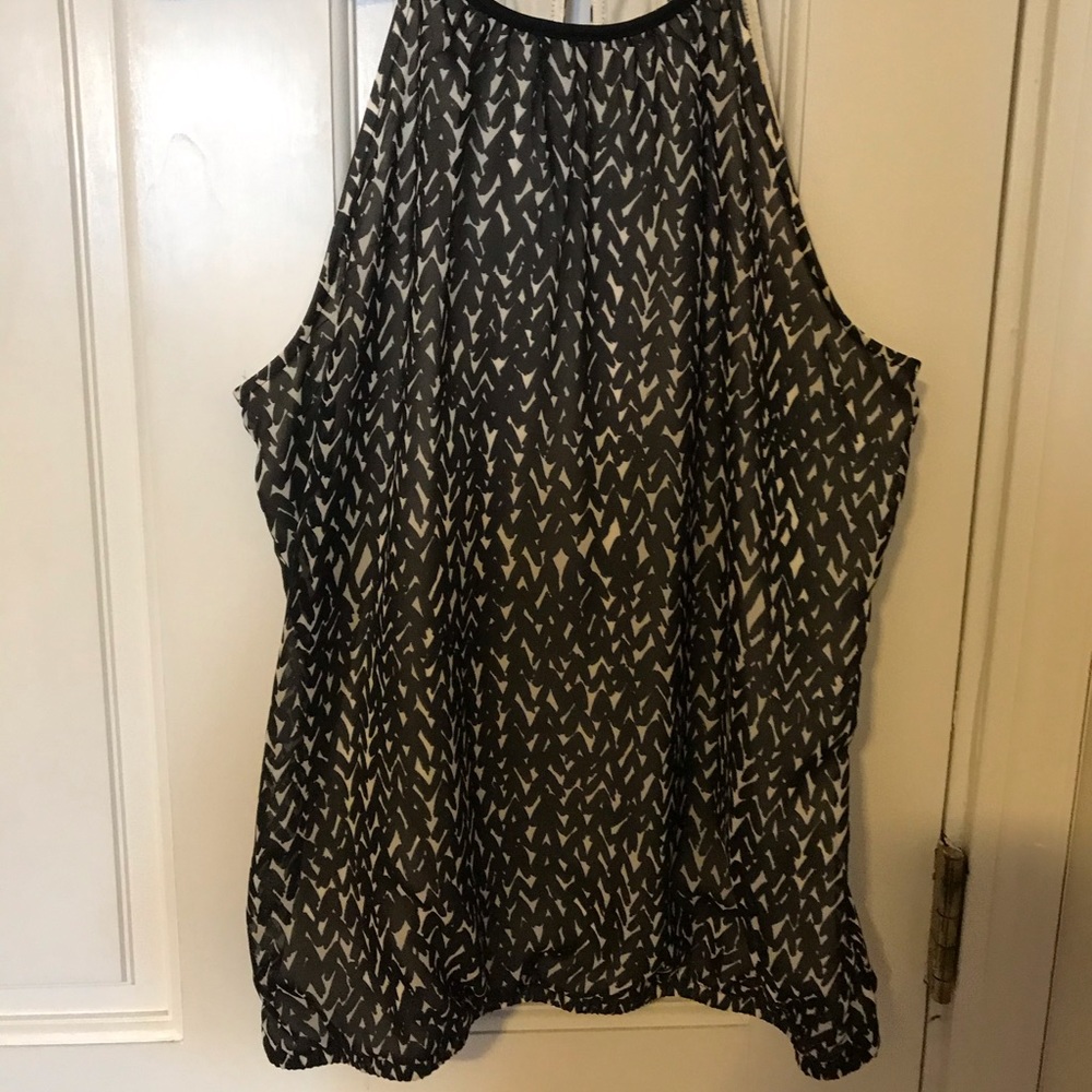 Black and White Tank